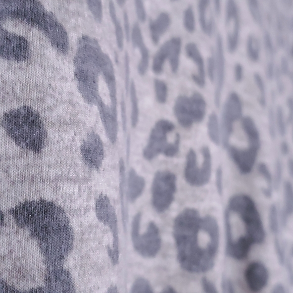 Splendid Leopard Print Long Sleeve Crew Sweater - Picture 8 of 16